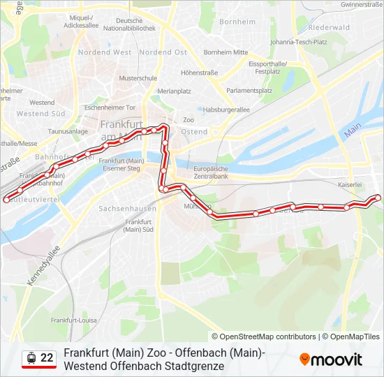 22 Light Rail Line Map