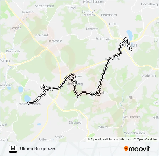 519 RUFBUS Bus Line Map