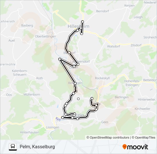 531 RUFBUS Bus Line Map