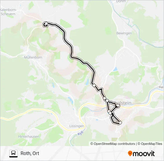 Автобус 546 RUFBUS: карта маршрута