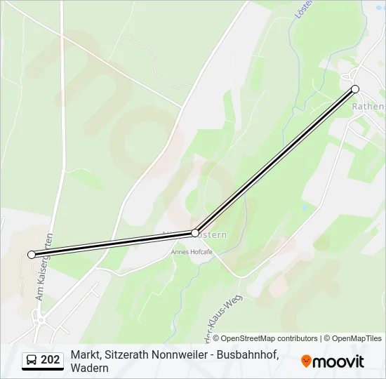 202  Line Map
