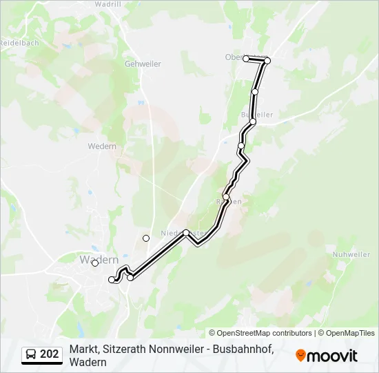 202  Line Map