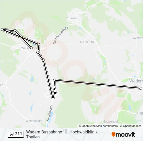 211  Line Map