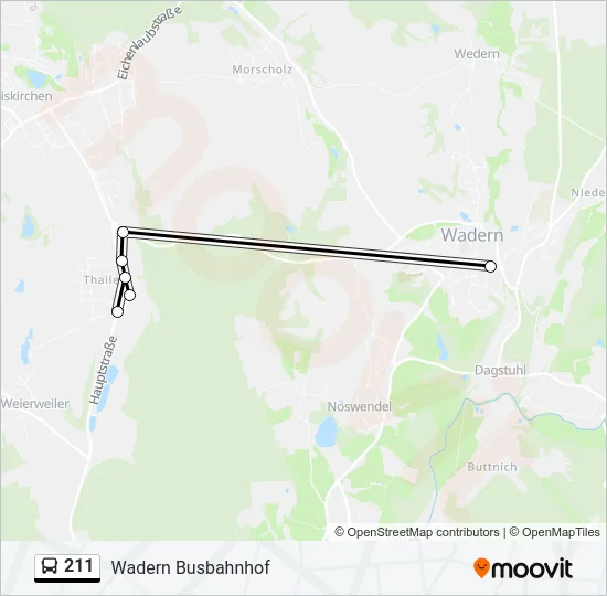 211  Line Map