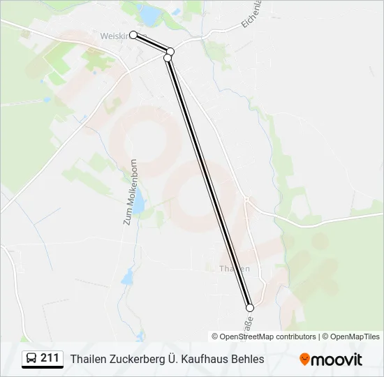 211  Line Map