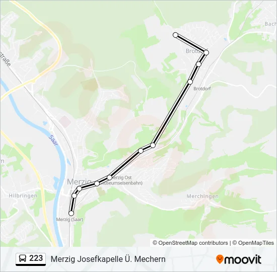 223  Line Map