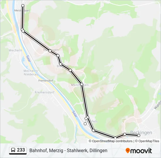 233  Line Map