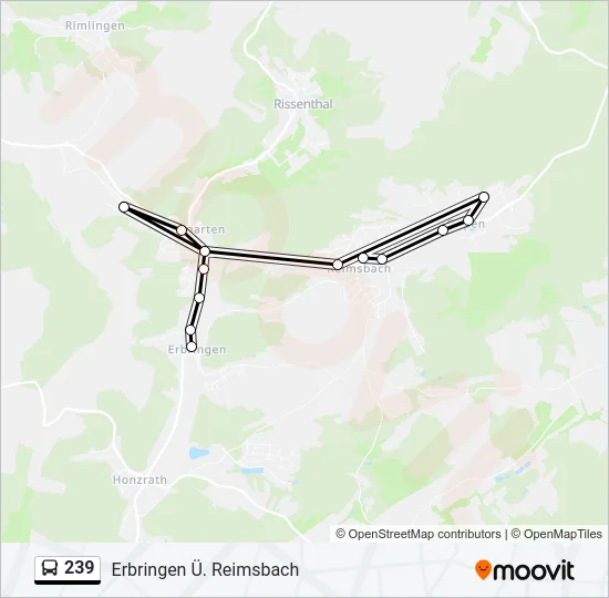 239  Line Map