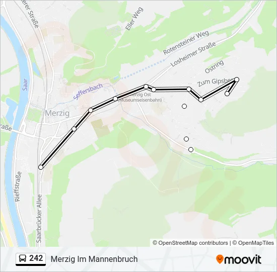 242  Line Map