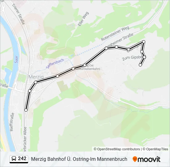 242  Line Map