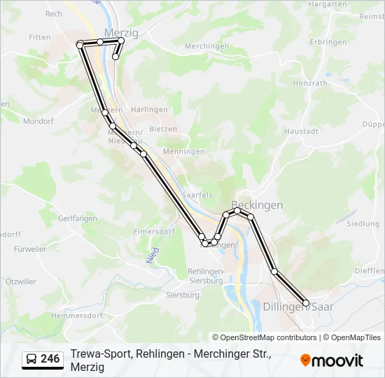 246  Line Map