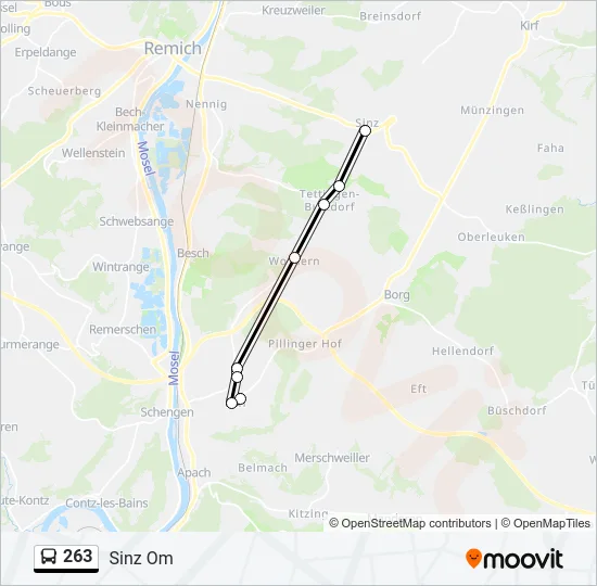 263  Line Map