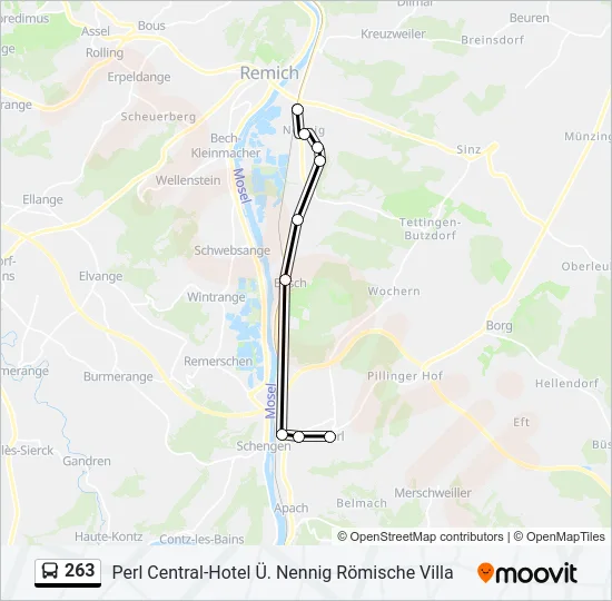 263  Line Map