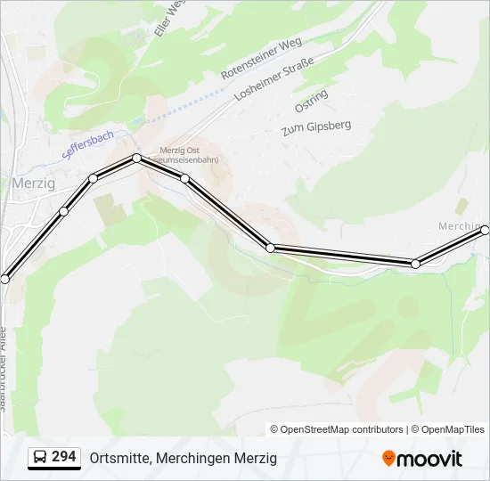 294  Line Map