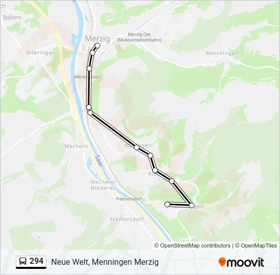 294  Line Map