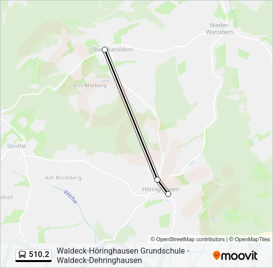 510.2 Bus Line Map