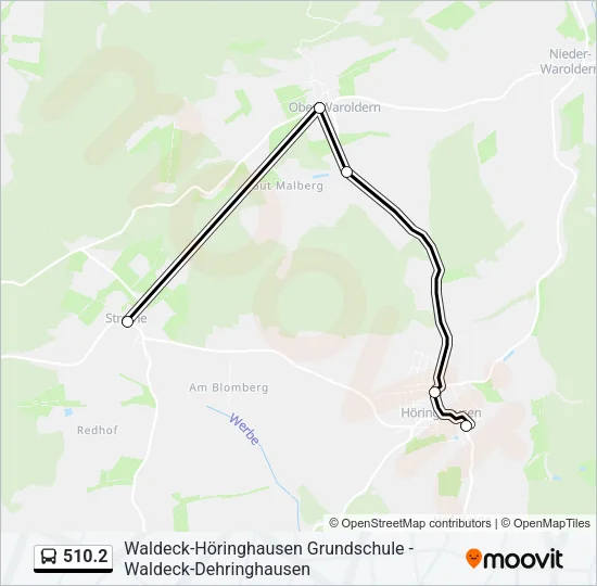 510.2 Bus Line Map
