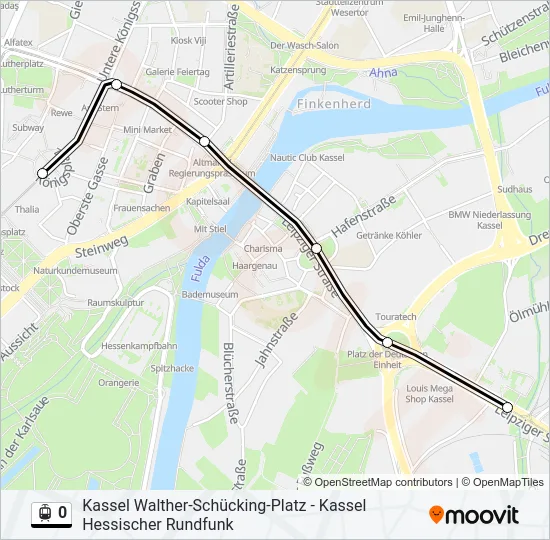 0 Light Rail Line Map