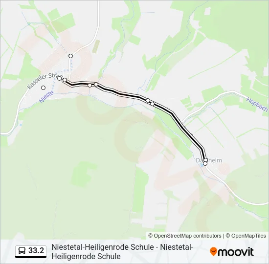 33.2 Bus Line Map