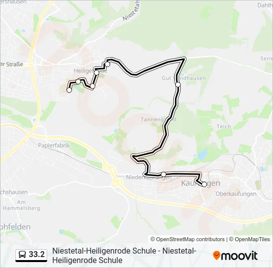 33.2 Bus Line Map
