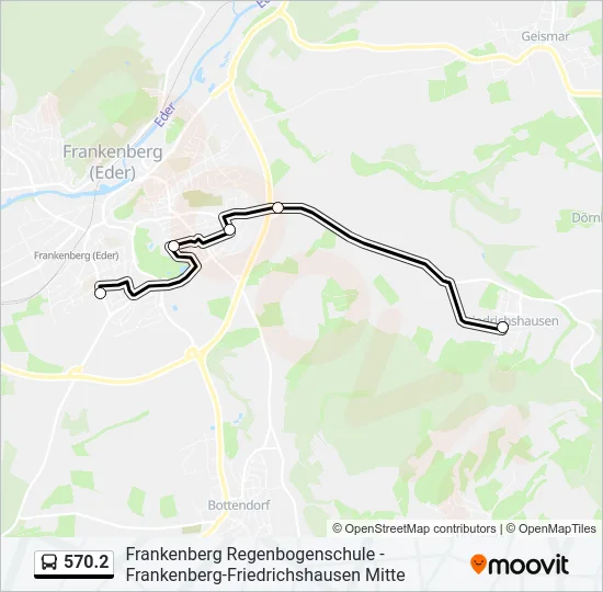 570.2 Bus Line Map