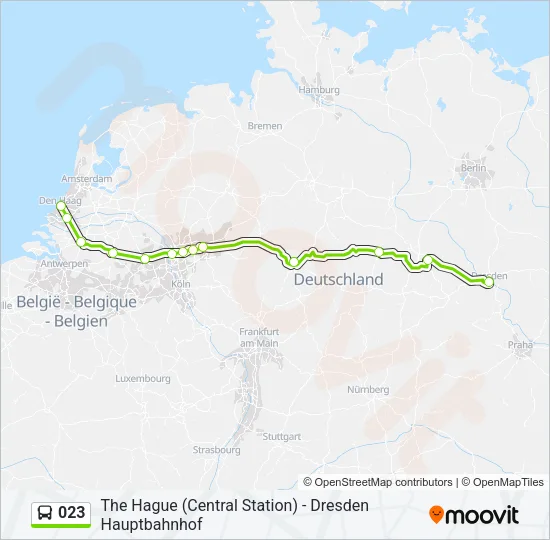 023 Bus Line Map