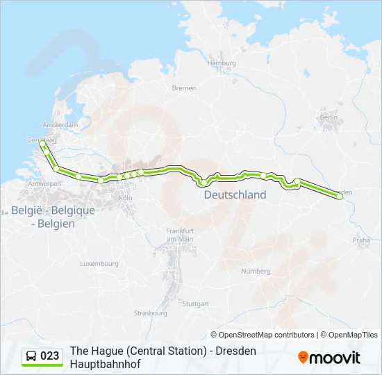 023 Bus Line Map