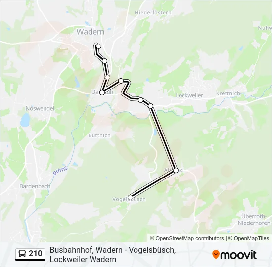 210  Line Map