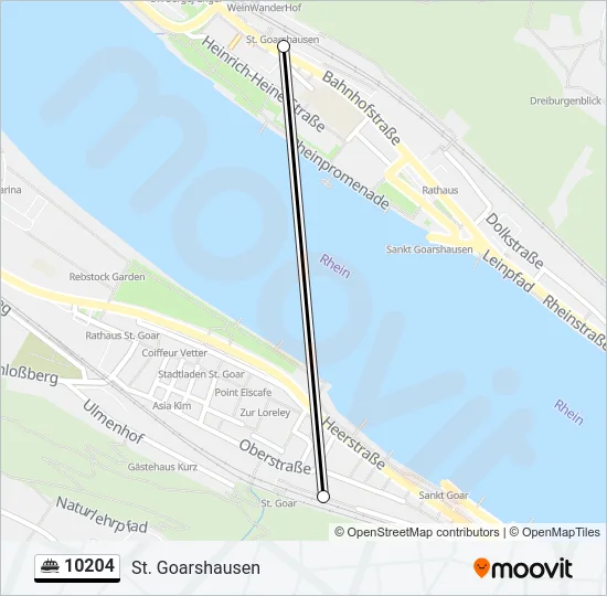 10204 Ferry Line Map