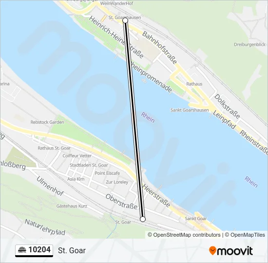 10204 Ferry Line Map