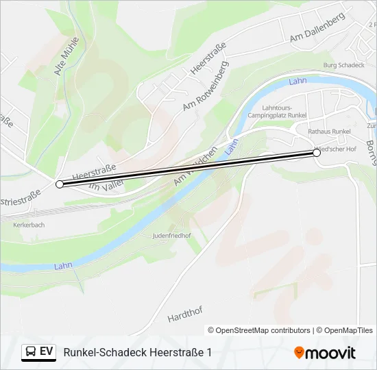 EV Bus Line Map