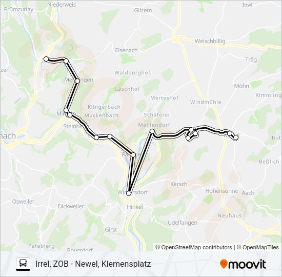 426 RUFBUS Bus Line Map