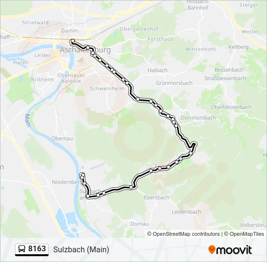 8163 Bus Line Map