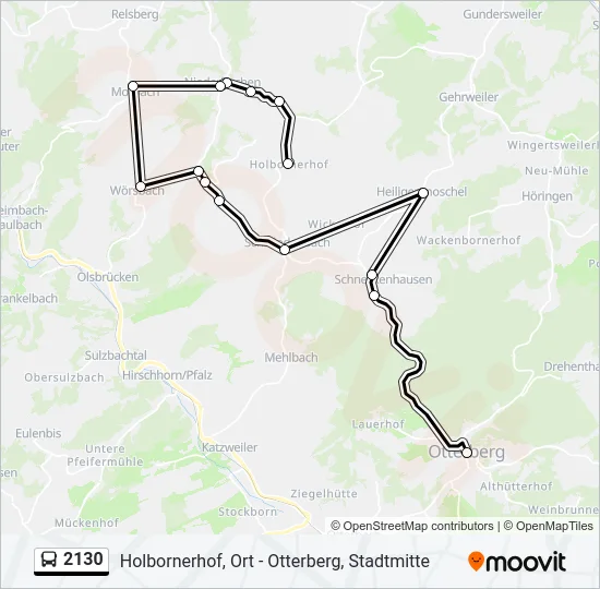2130  Line Map