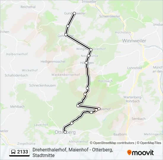 2133  Line Map