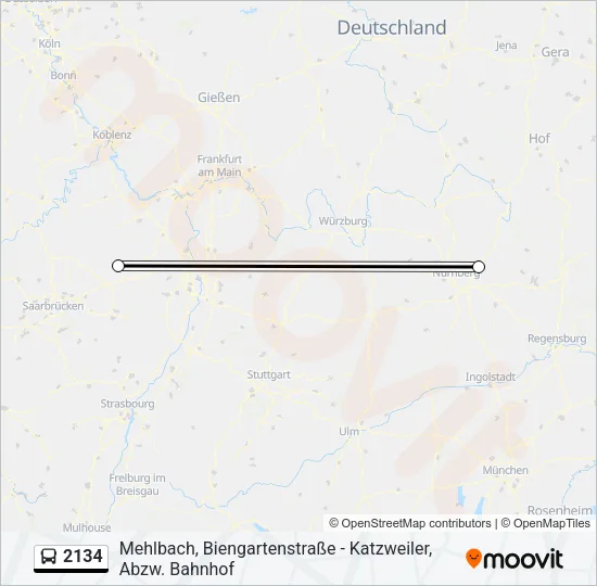 2134  Line Map