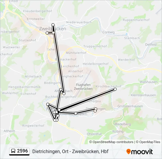 2596  Line Map