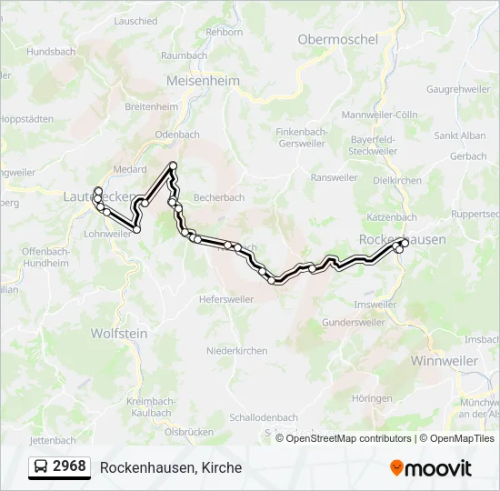 2968  Line Map