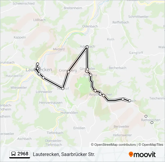 2968  Line Map