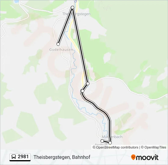 2981  Line Map