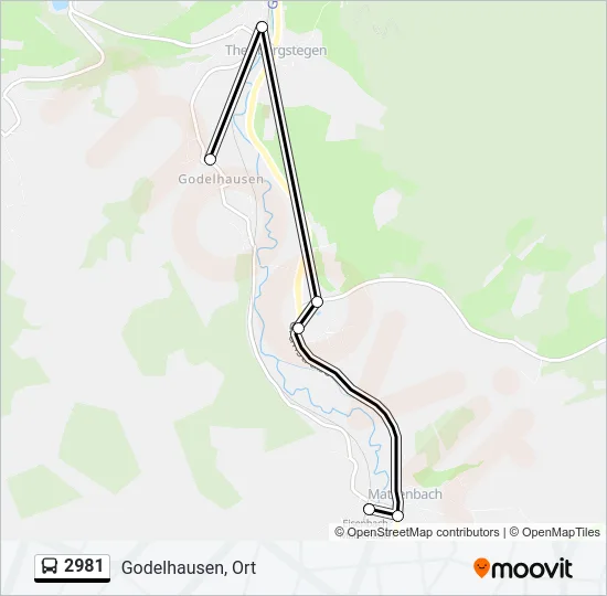2981  Line Map