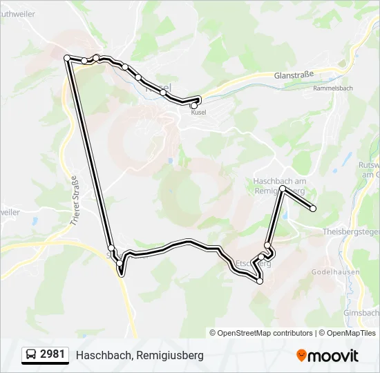 2981  Line Map