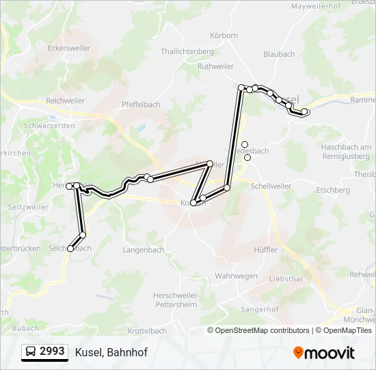 2993  Line Map