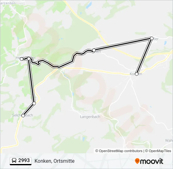 2993  Line Map
