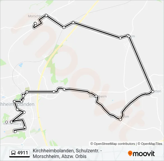 4911  Line Map