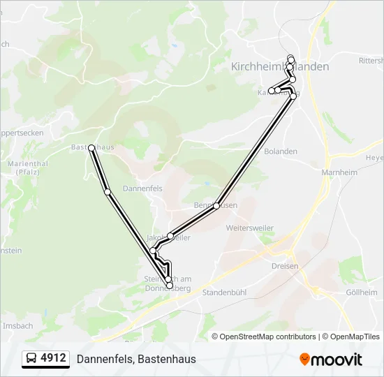 4912  Line Map