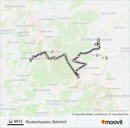 4912  Line Map