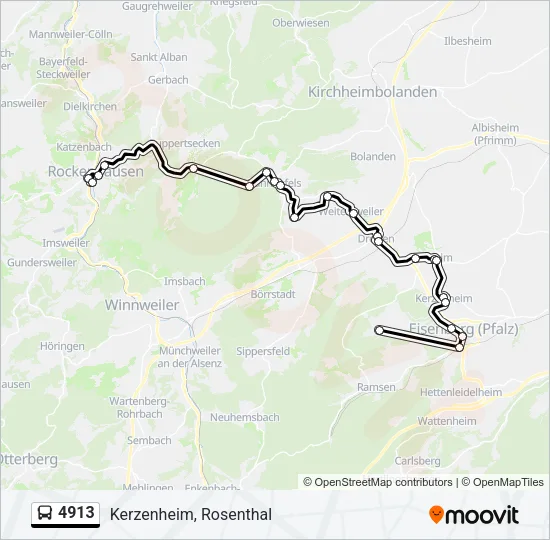 4913  Line Map