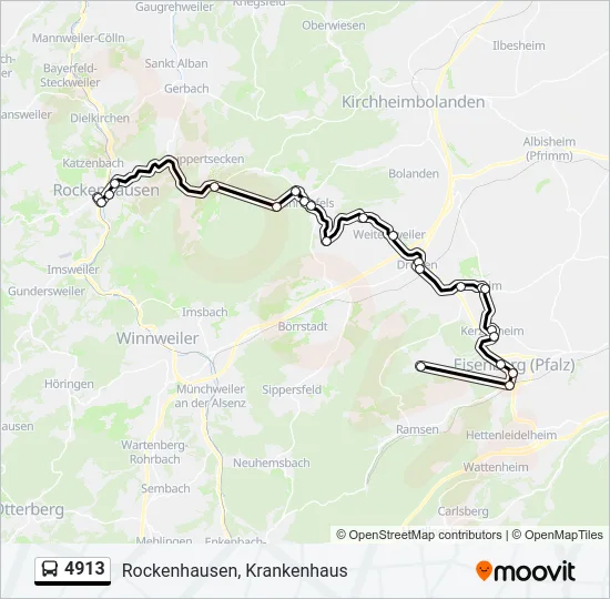 4913  Line Map