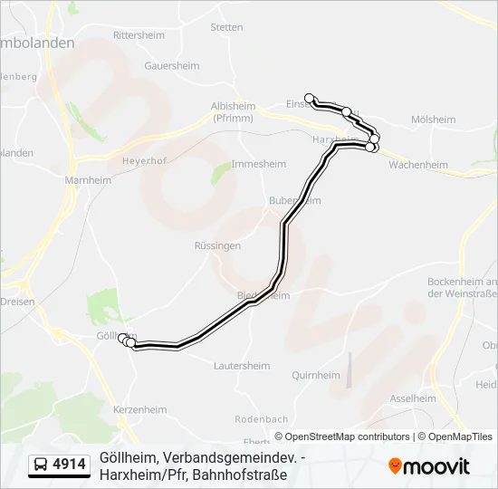 4914  Line Map